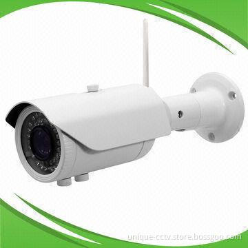 Wi-Fi Megapixel IP Camera, Including PC Surveillance Platform and Mobile Client, P2P Plug-and-play